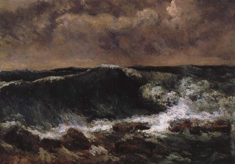 Gustave Courbet The Wave oil painting picture